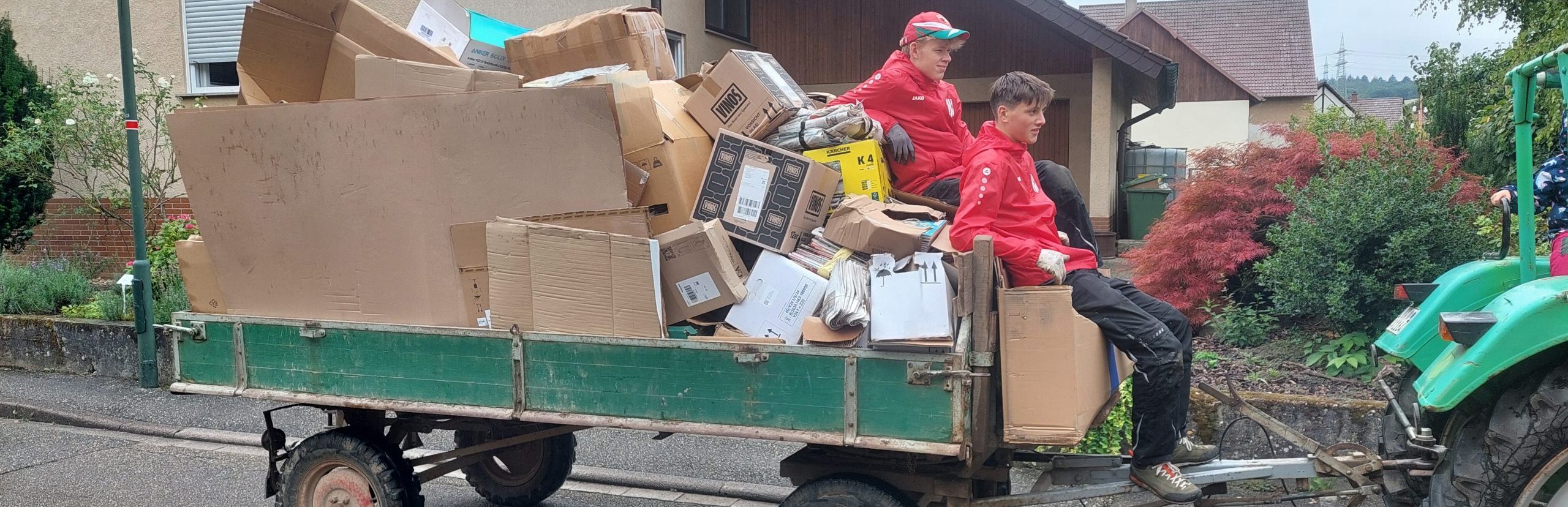 Altpapiersammlung