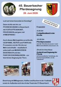 Pferdesegnung