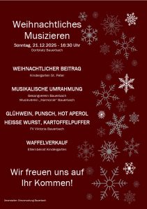 Weihnachtliches Musizieren