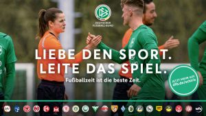 Ohne Schiedsrichter kein Spiel – werde Teil des Fußballs!