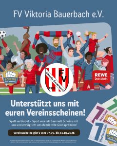 Scheine für Vereine 2026 – Unterstützt den FV 1920 Viktoria Bauerbach!